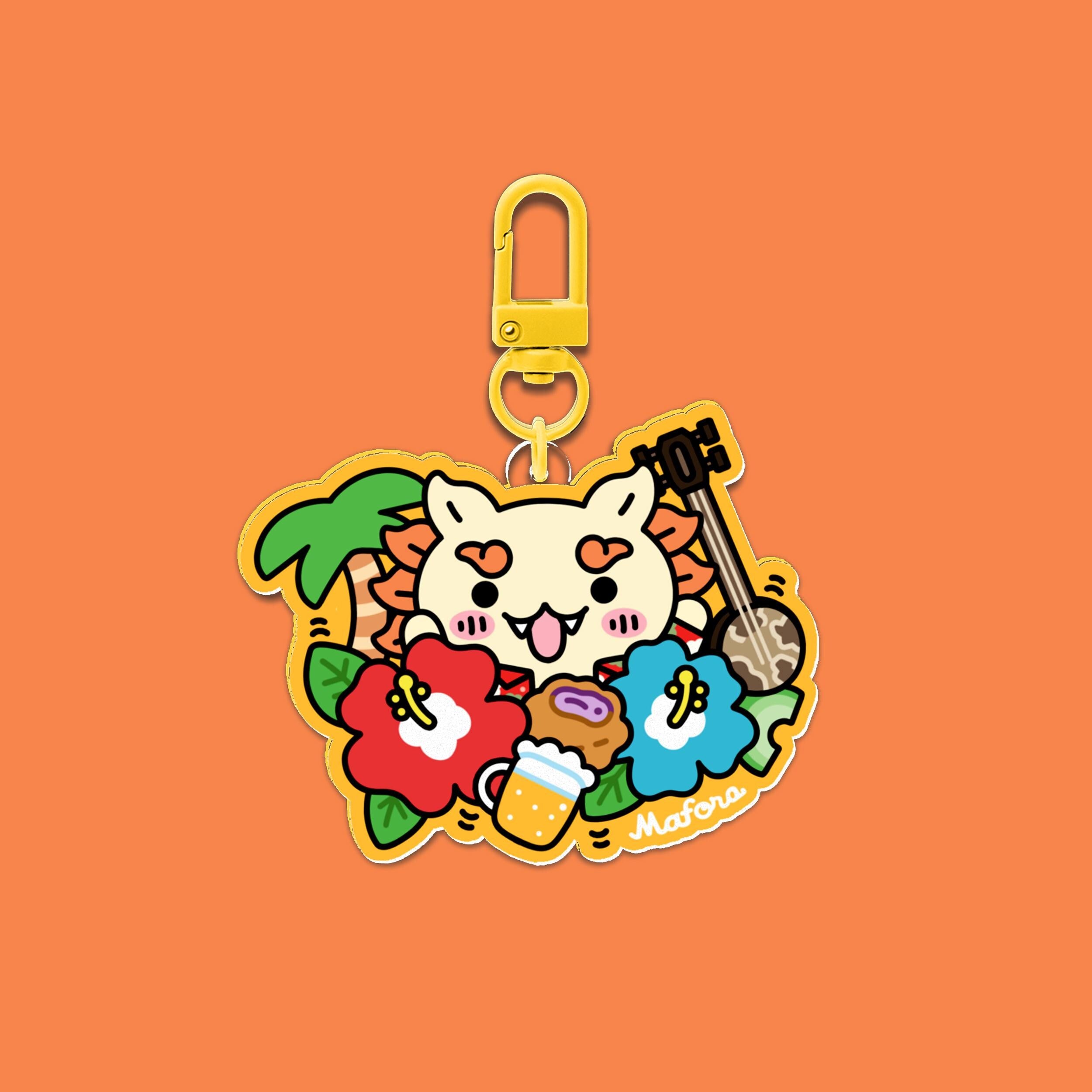 Tropical Shisa! | Acrylic Keychain