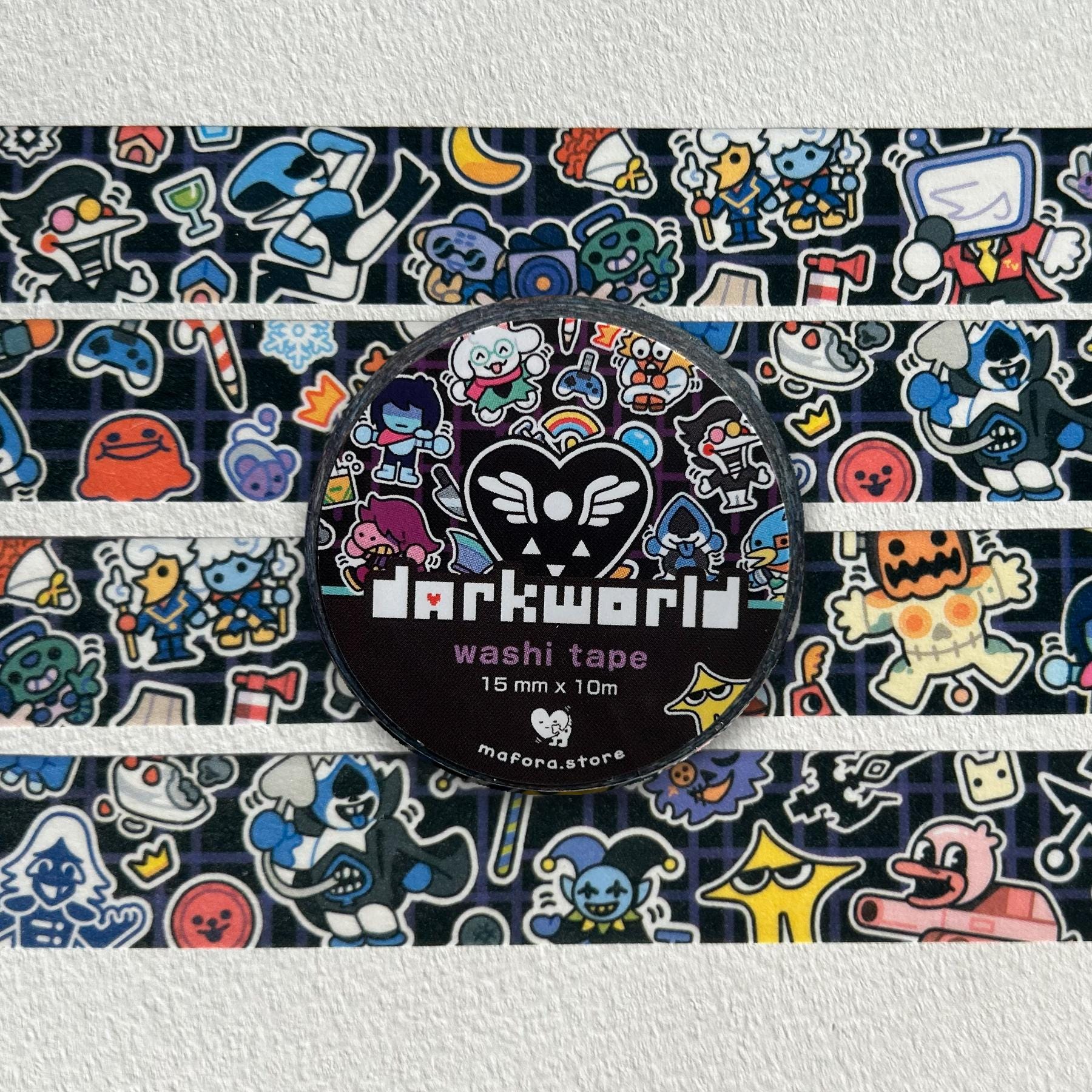 Darkworld! | Washi Tape (15mm x 10m)