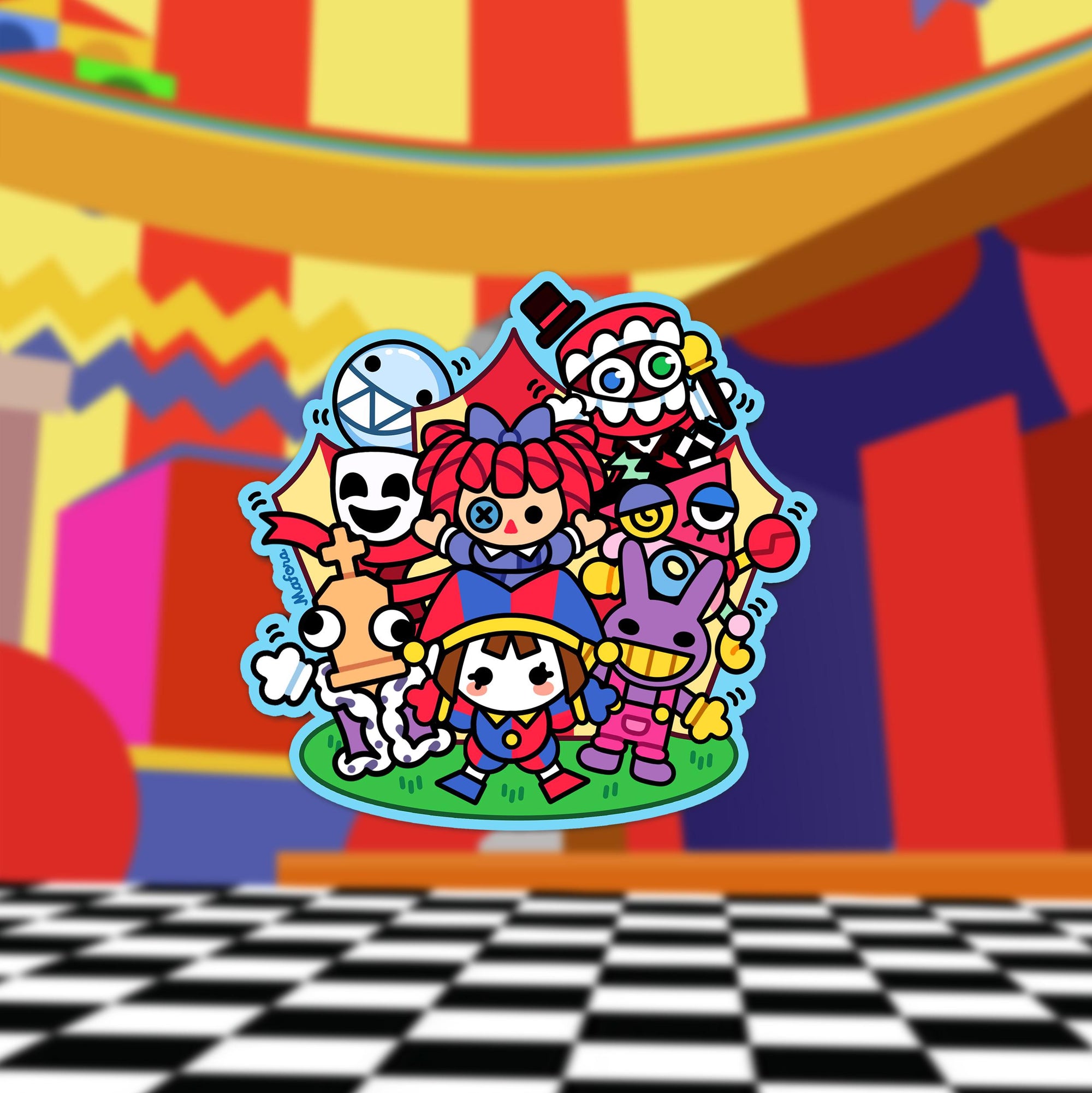 Circus Buddies! | Vinyl Sticker