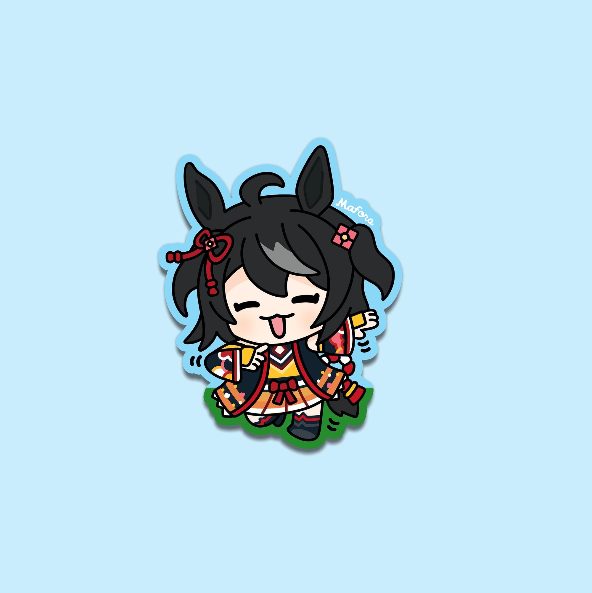 Let's get Pumped! Horse Girl | Vinyl Sticker