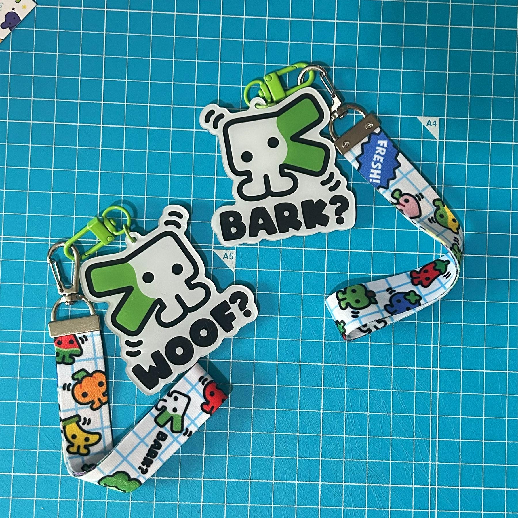 Produce Pals | Lanyard Keychain