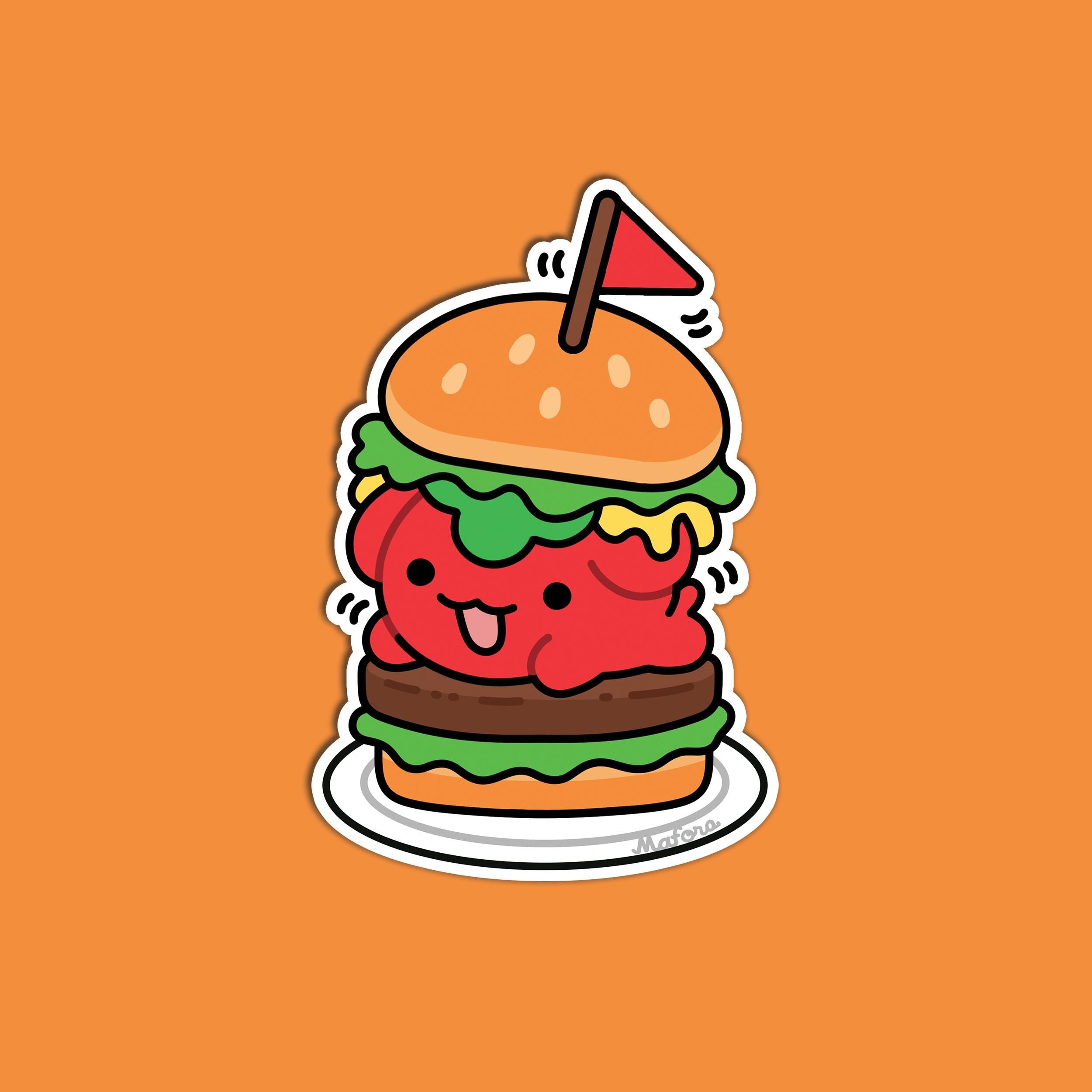 Soup Burger! | Vinyl Sticker