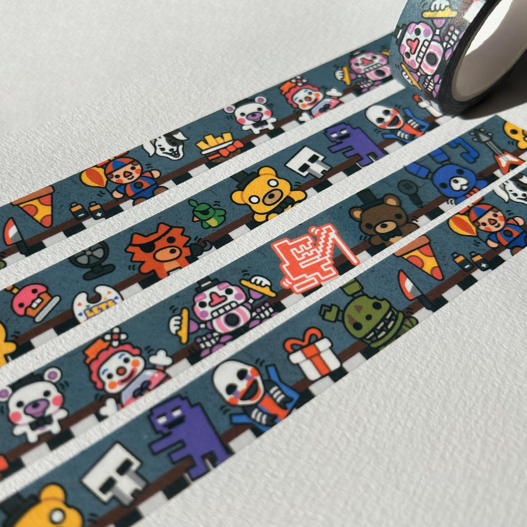 Animatronic | Washi Tape (15mm x 10m)