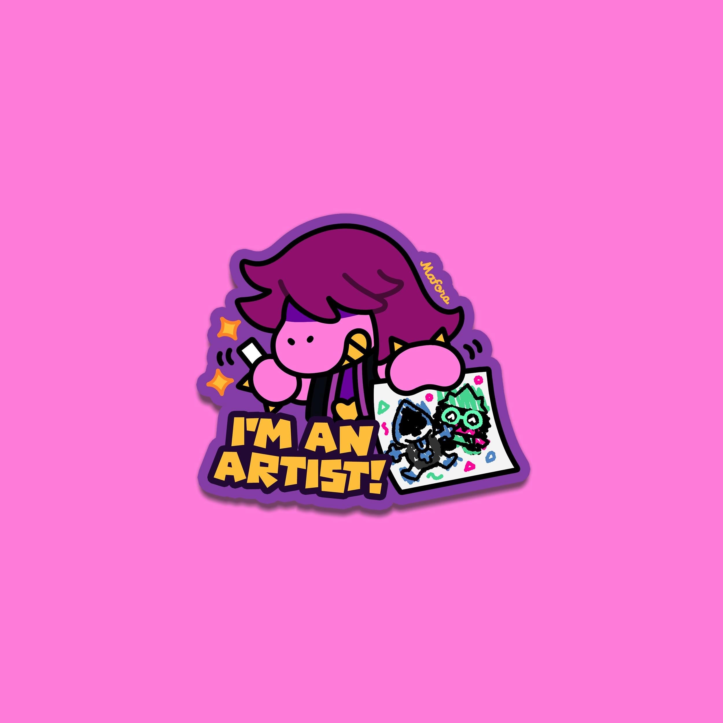 I'm an Artist!  | Vinyl Sticker