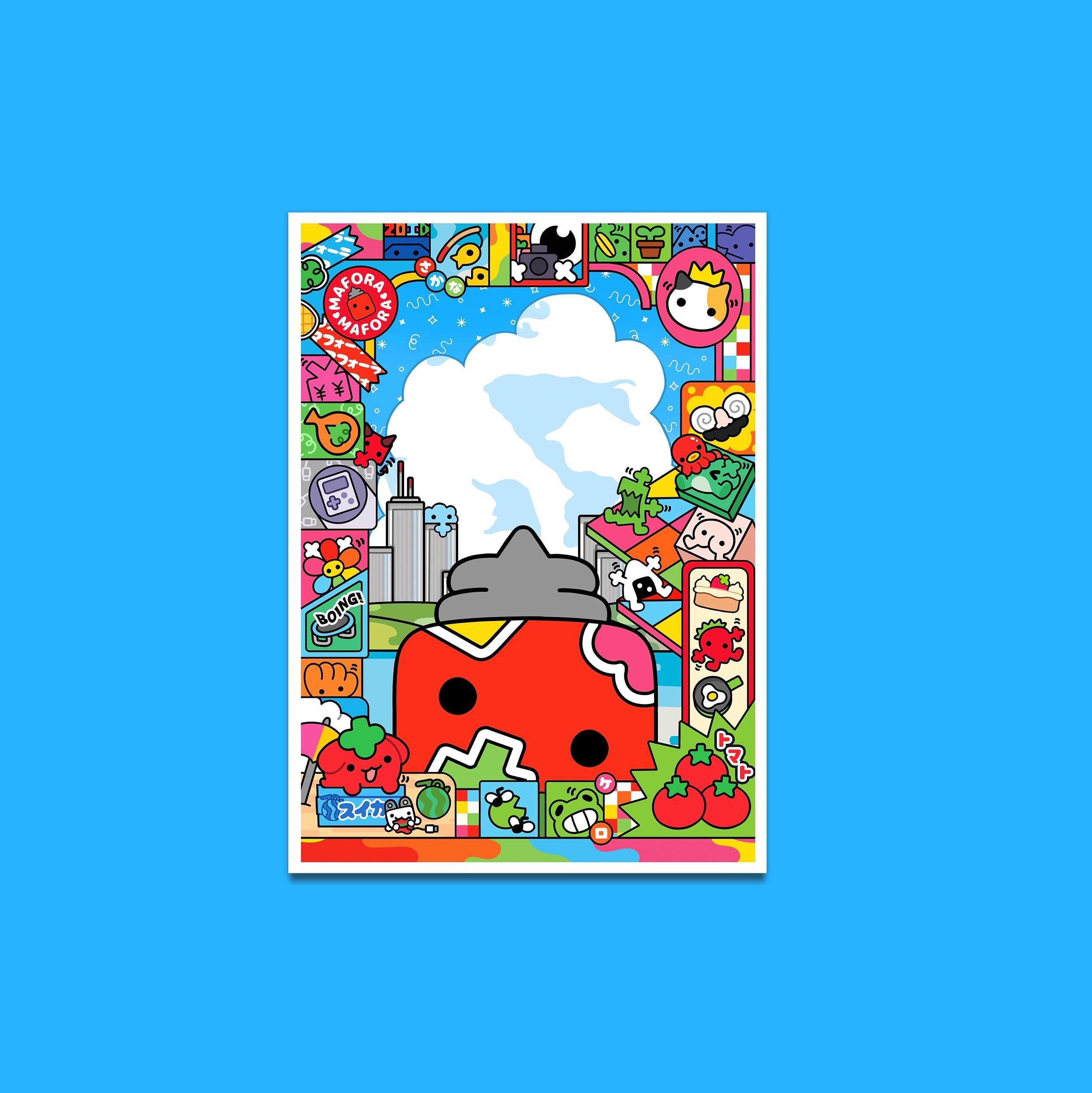 Mafora - Sticker Collage! | Mini Print
