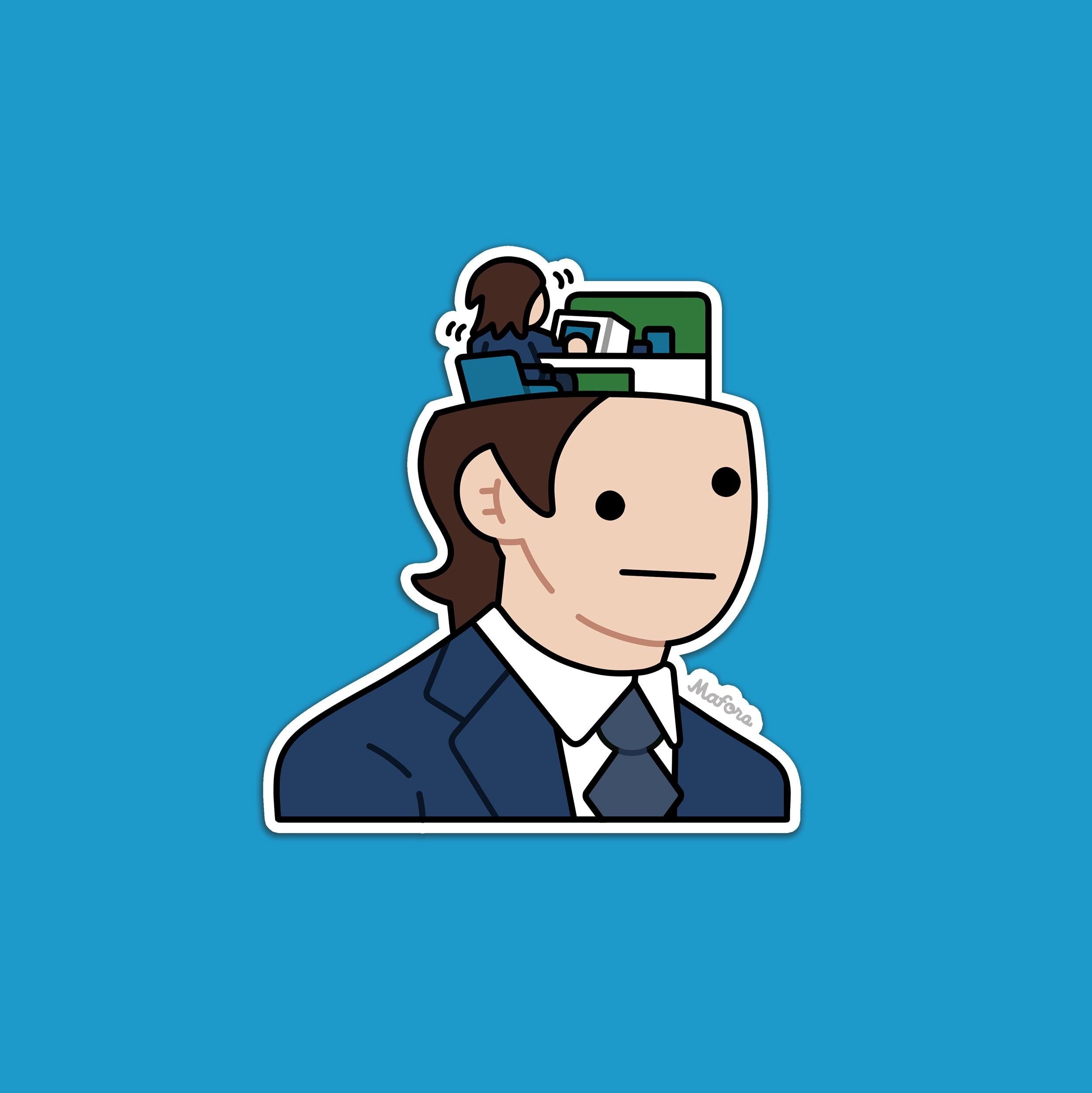 Severed Head  | Vinyl Sticker