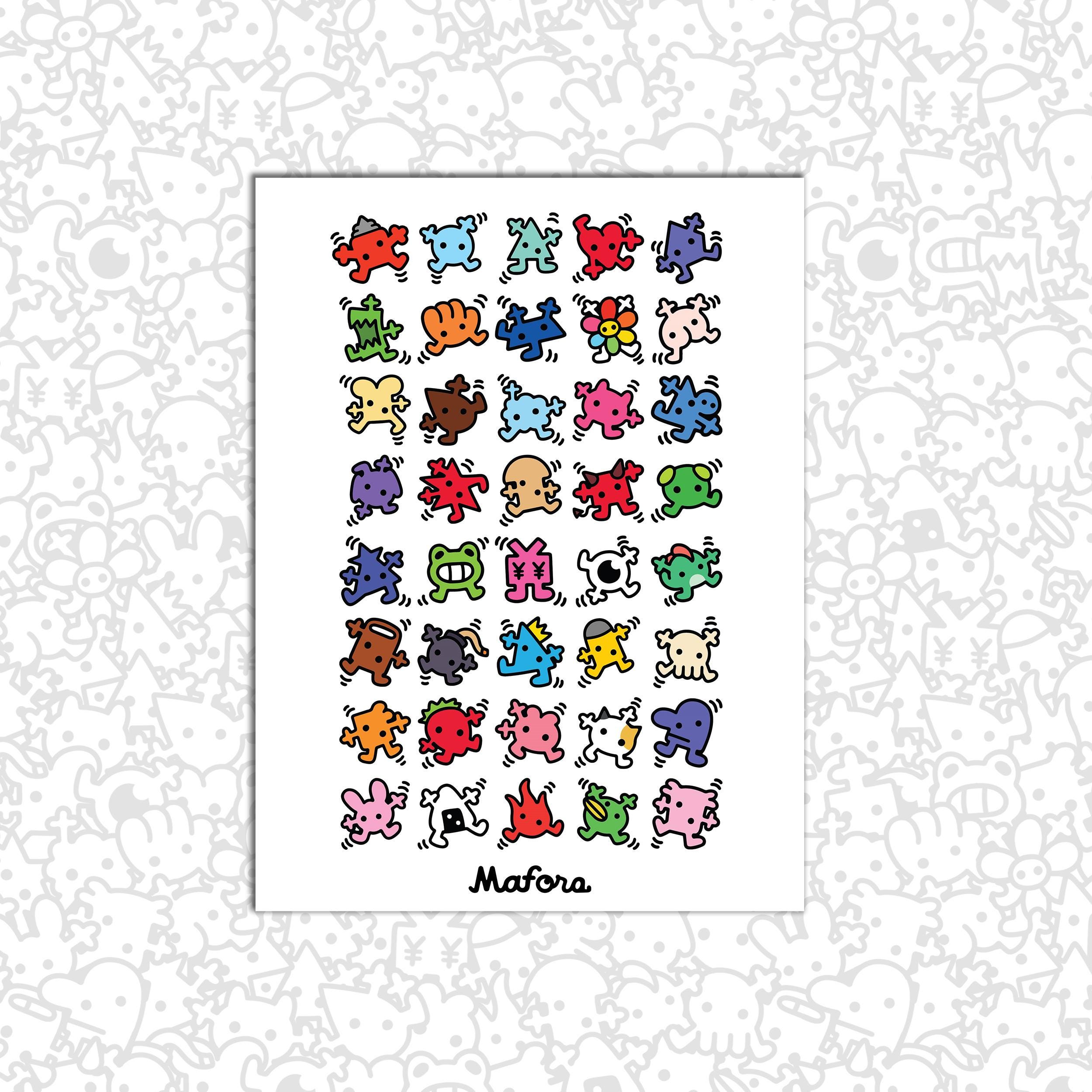 Mafora Characters | Large Print