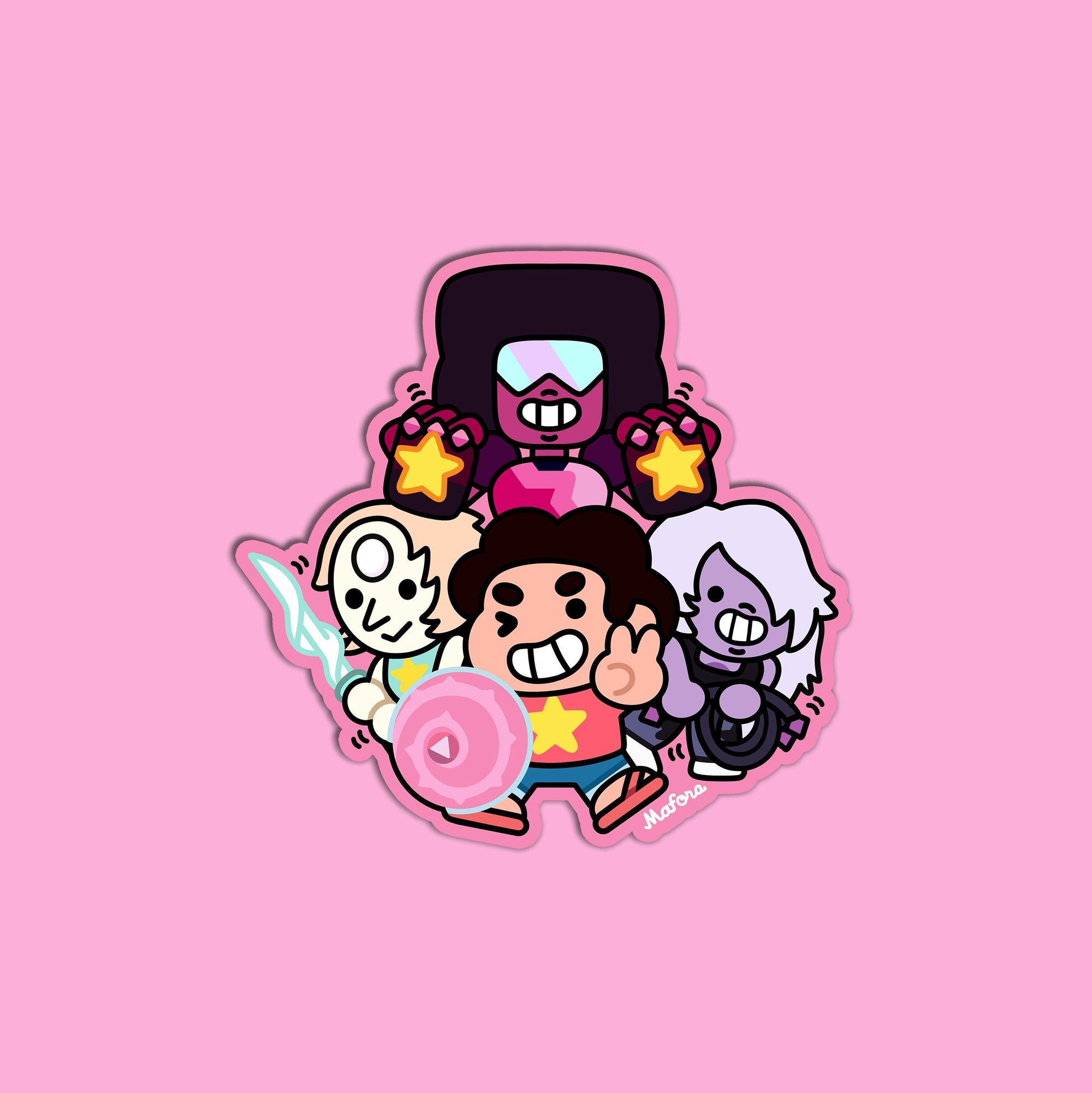 Magical Gem People! | Vinyl Sticker