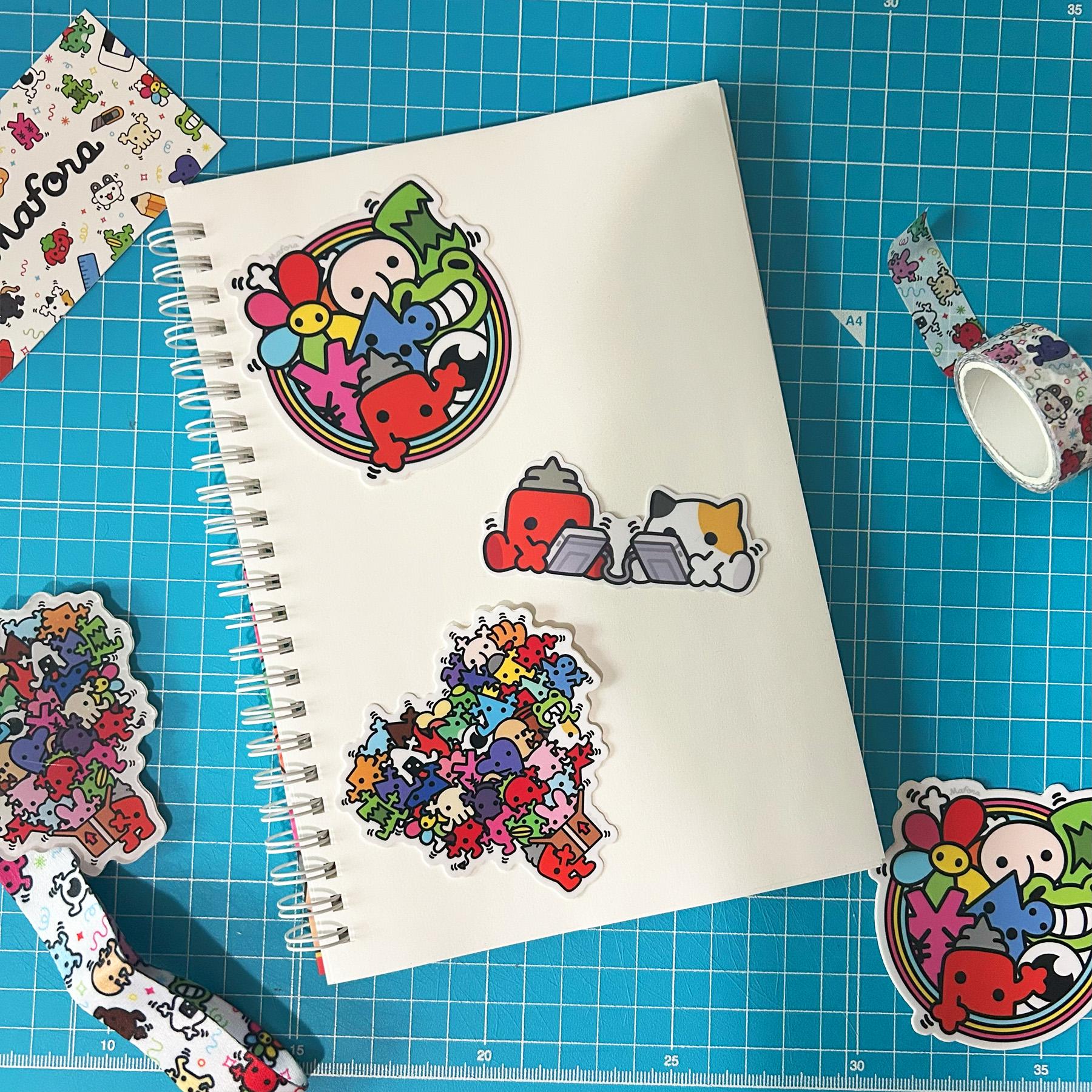 Mafora - Sticker Collecting Time! | Sticker Book