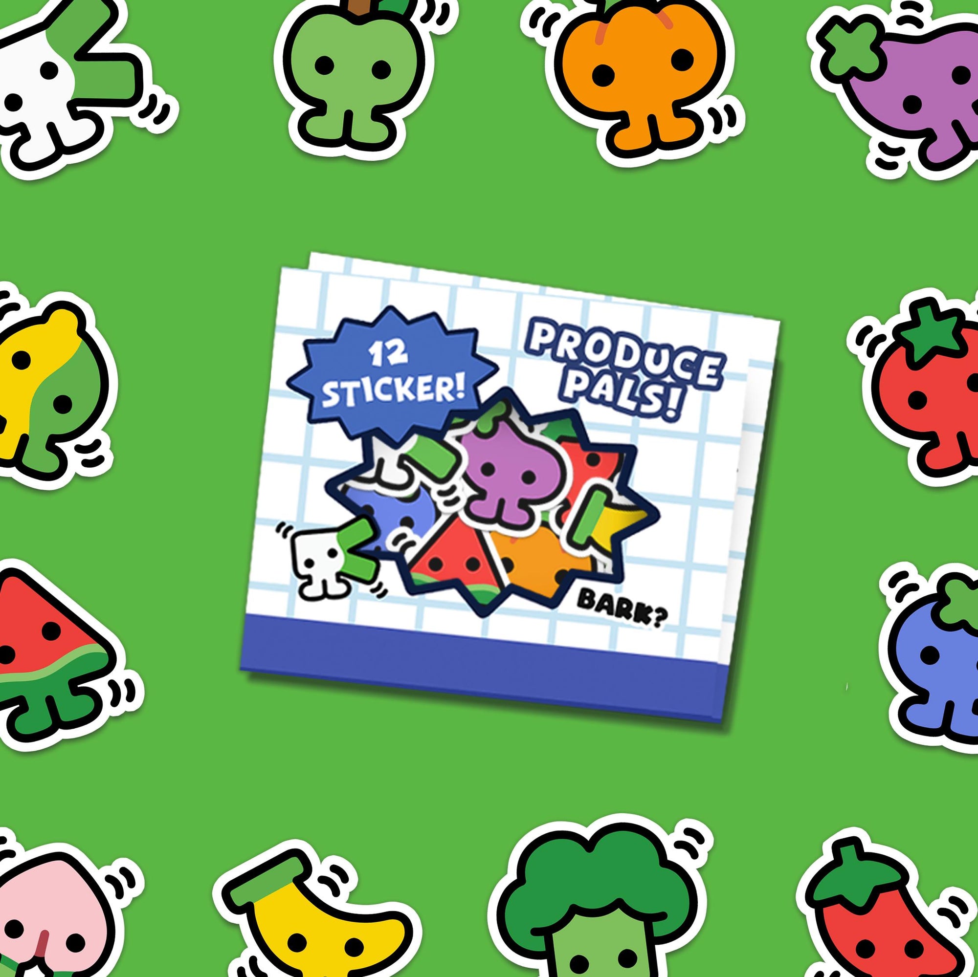 Produce Pals | Sticker Flake Pack