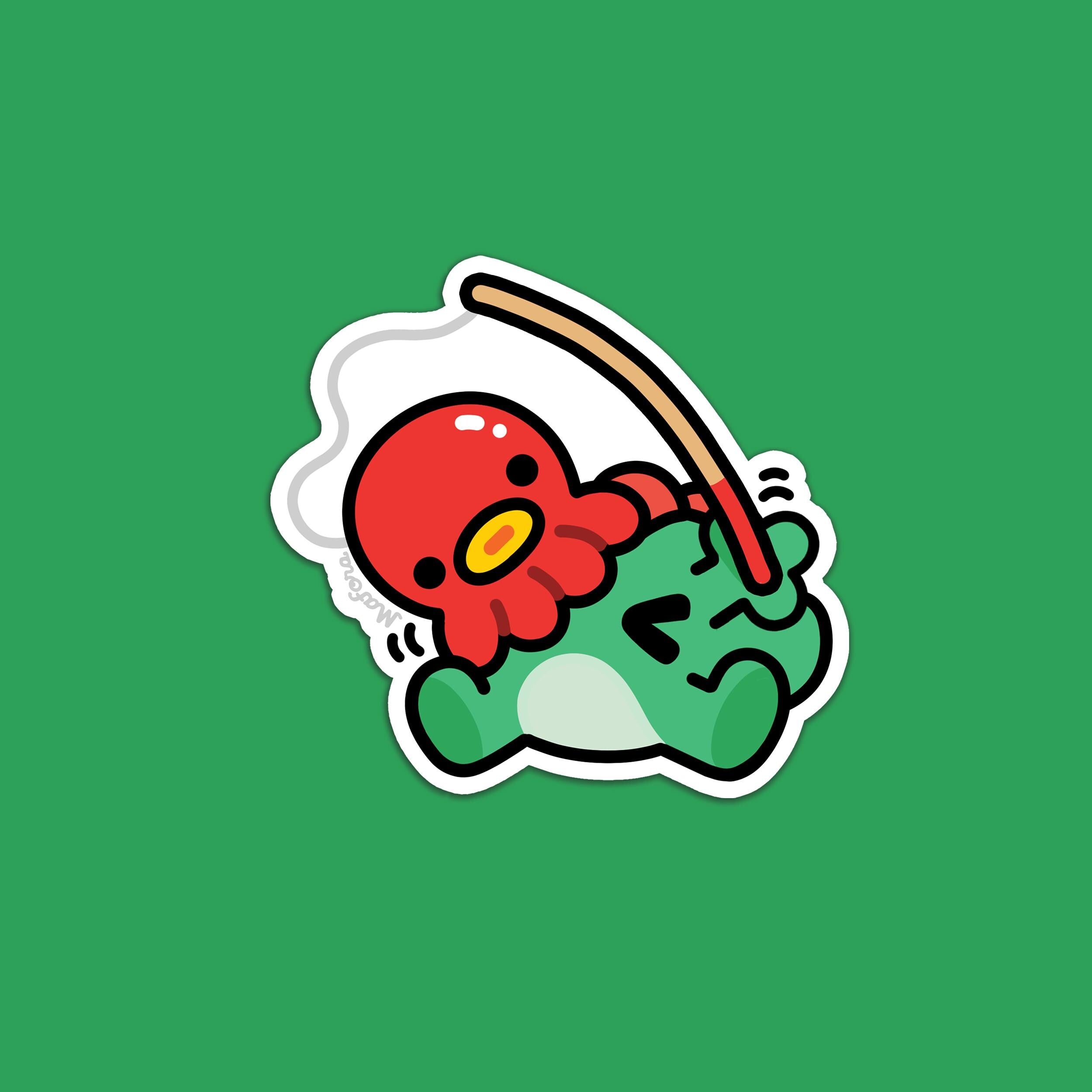 Fishing Fail! | Vinyl Sticker