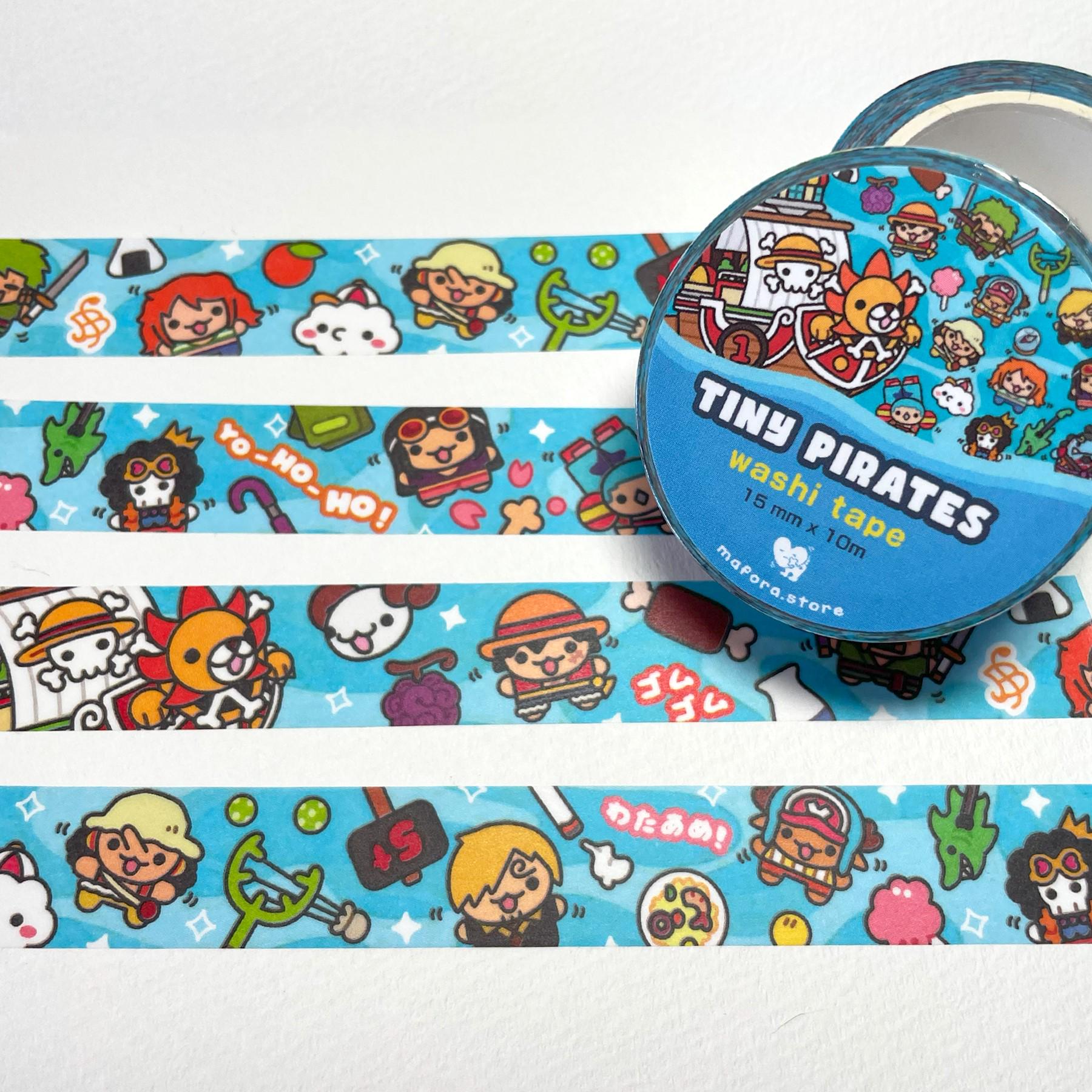 Tiny Pirates | Washi Tape (15mm x 10m)