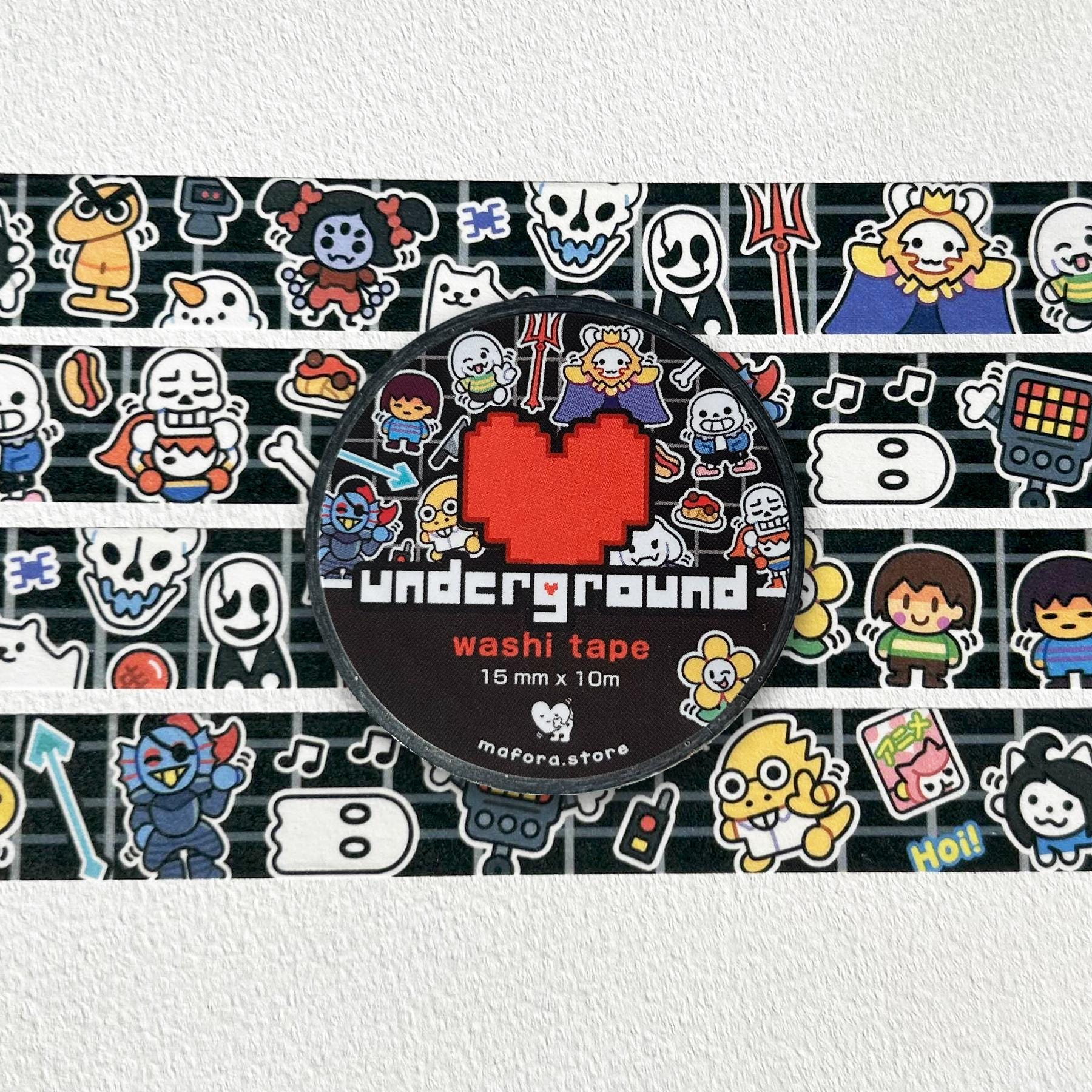 Underground | Washi Tape (15mm x 10m)