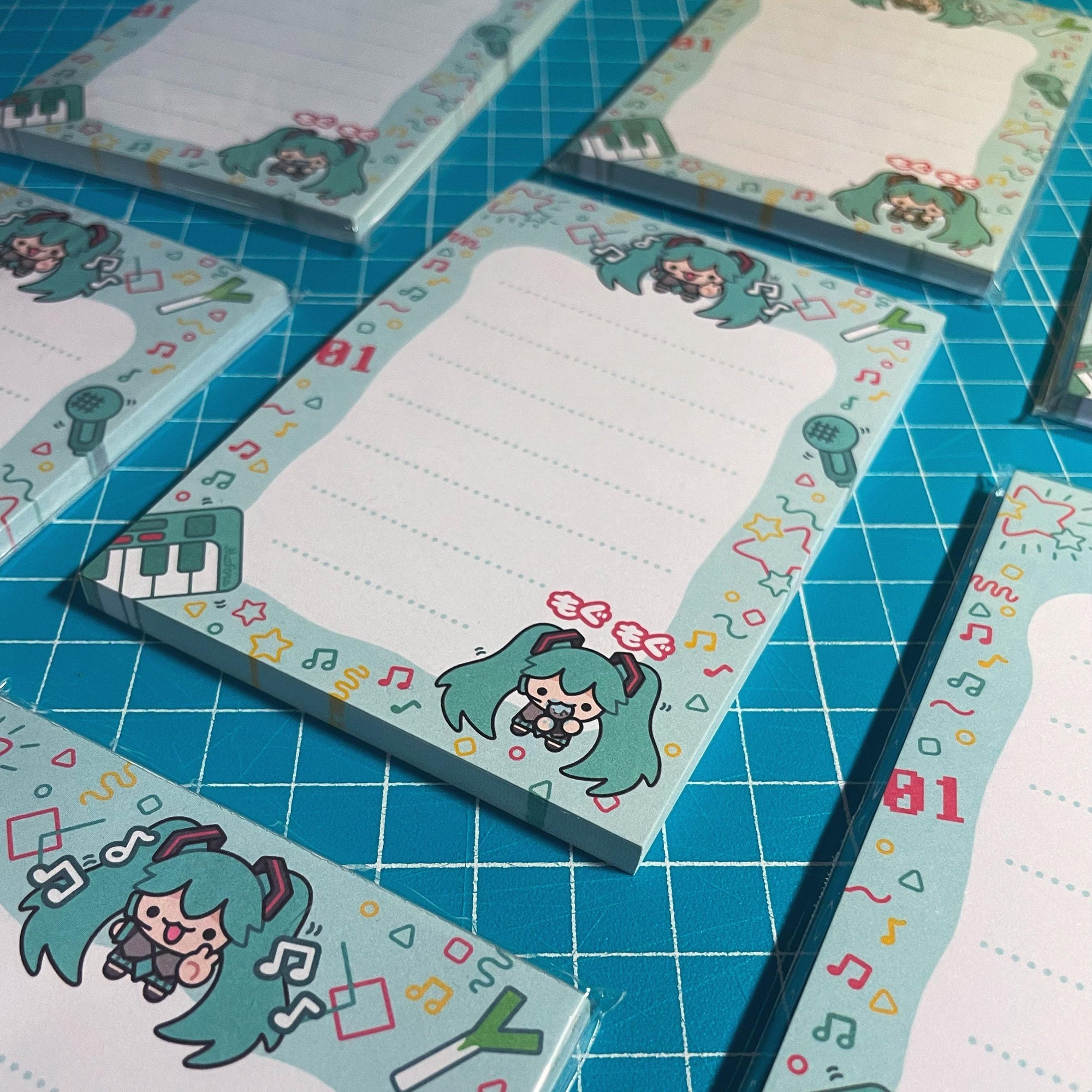 Blue Idol Girl! | Memo Pad