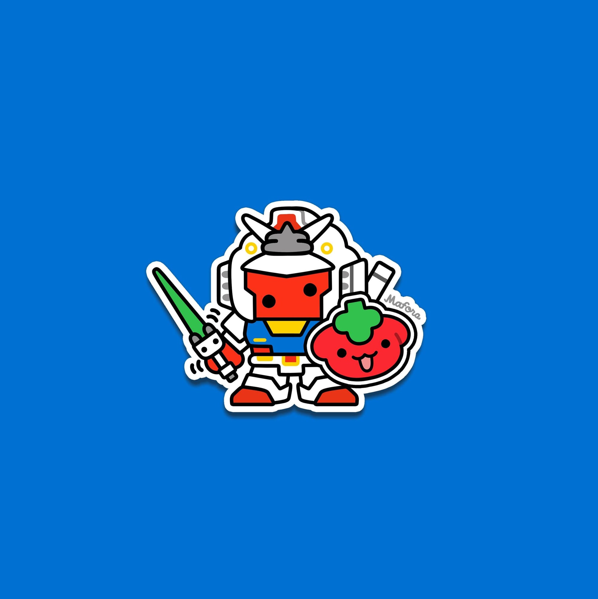 Mafora Robot Suit!  | Vinyl Sticker