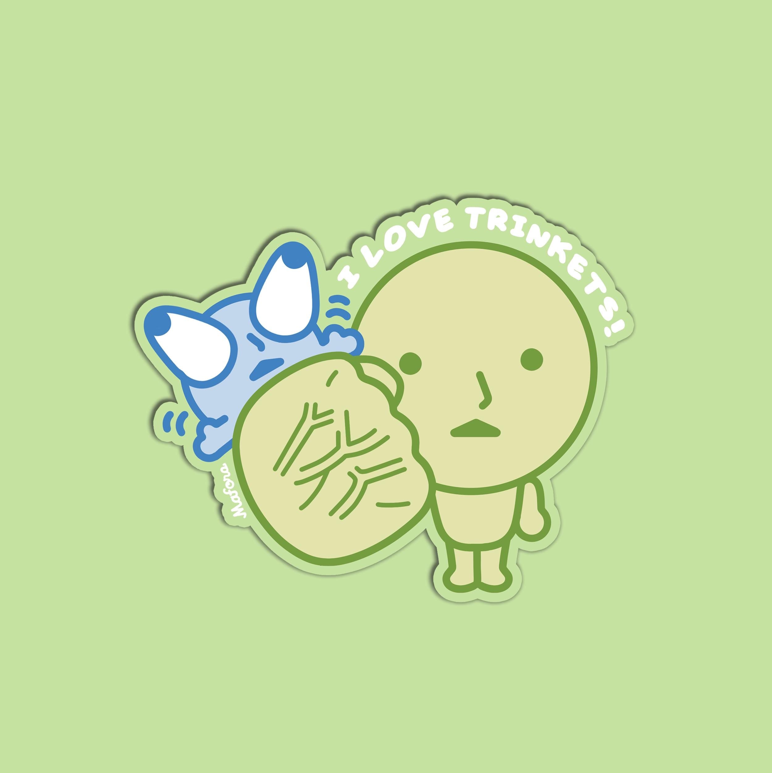 I Love Trinkets! | Vinyl Sticker