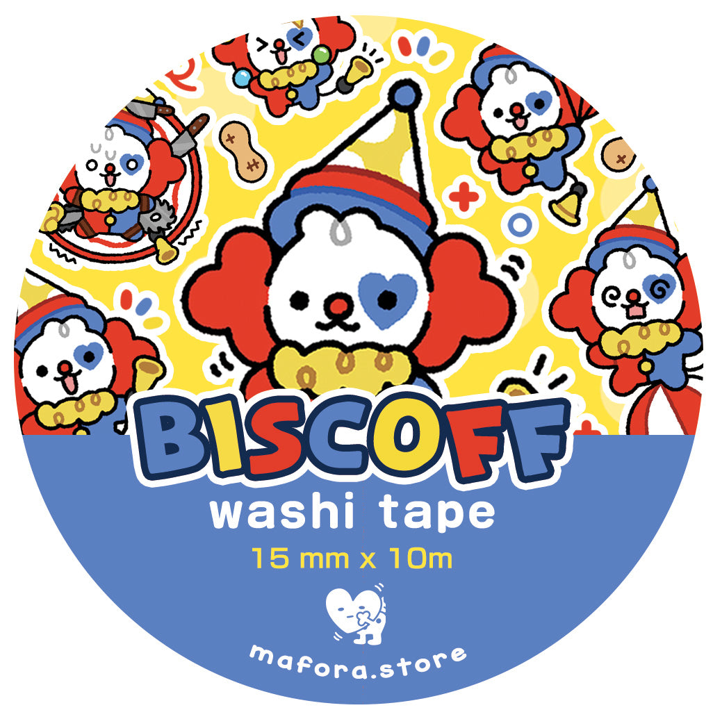 Biscoff! | Washi Tape (15mm x 10m)