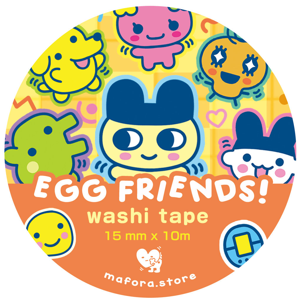 Egg Friends! | Washi Tape (15mm x 10m)