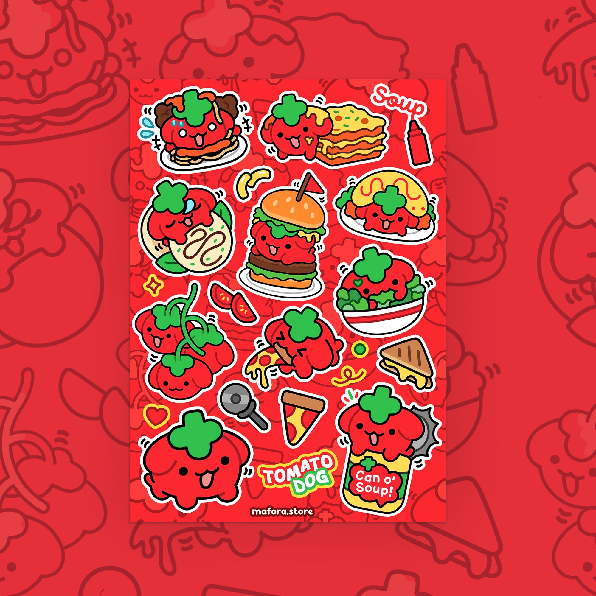 Soup! | Premium Sticker Sheet