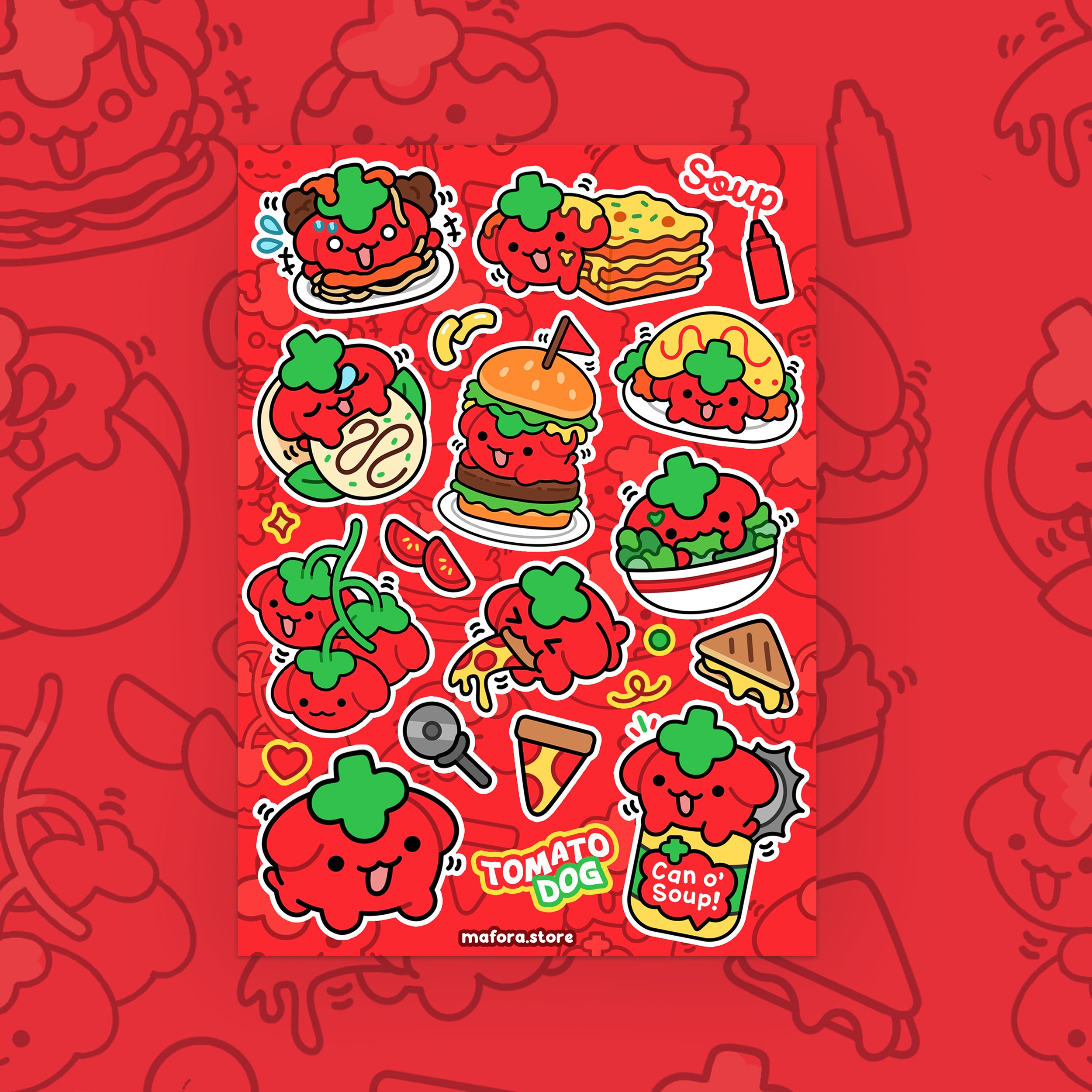 Soup! | Premium Sticker Sheet