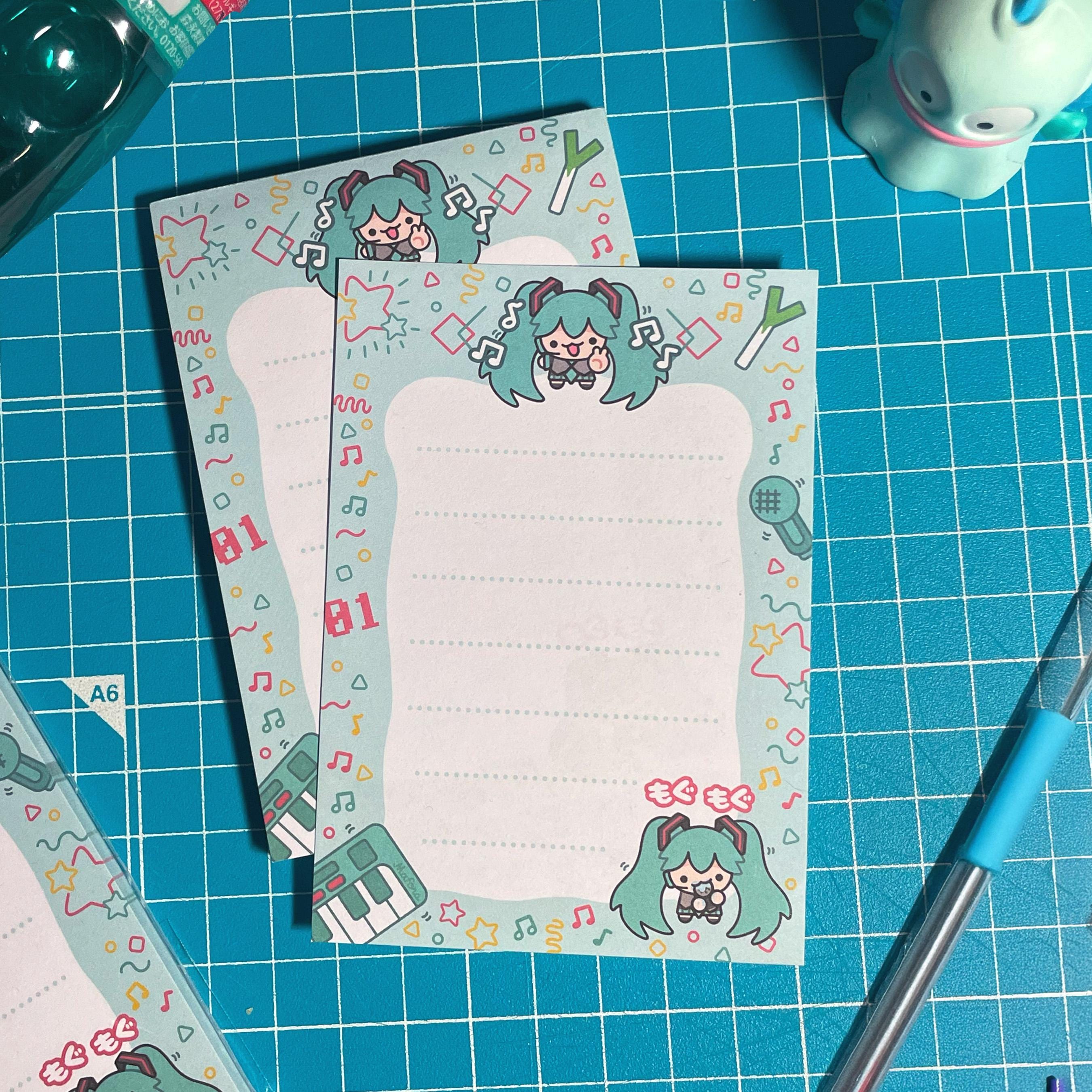 Blue Idol Girl! | Memo Pad