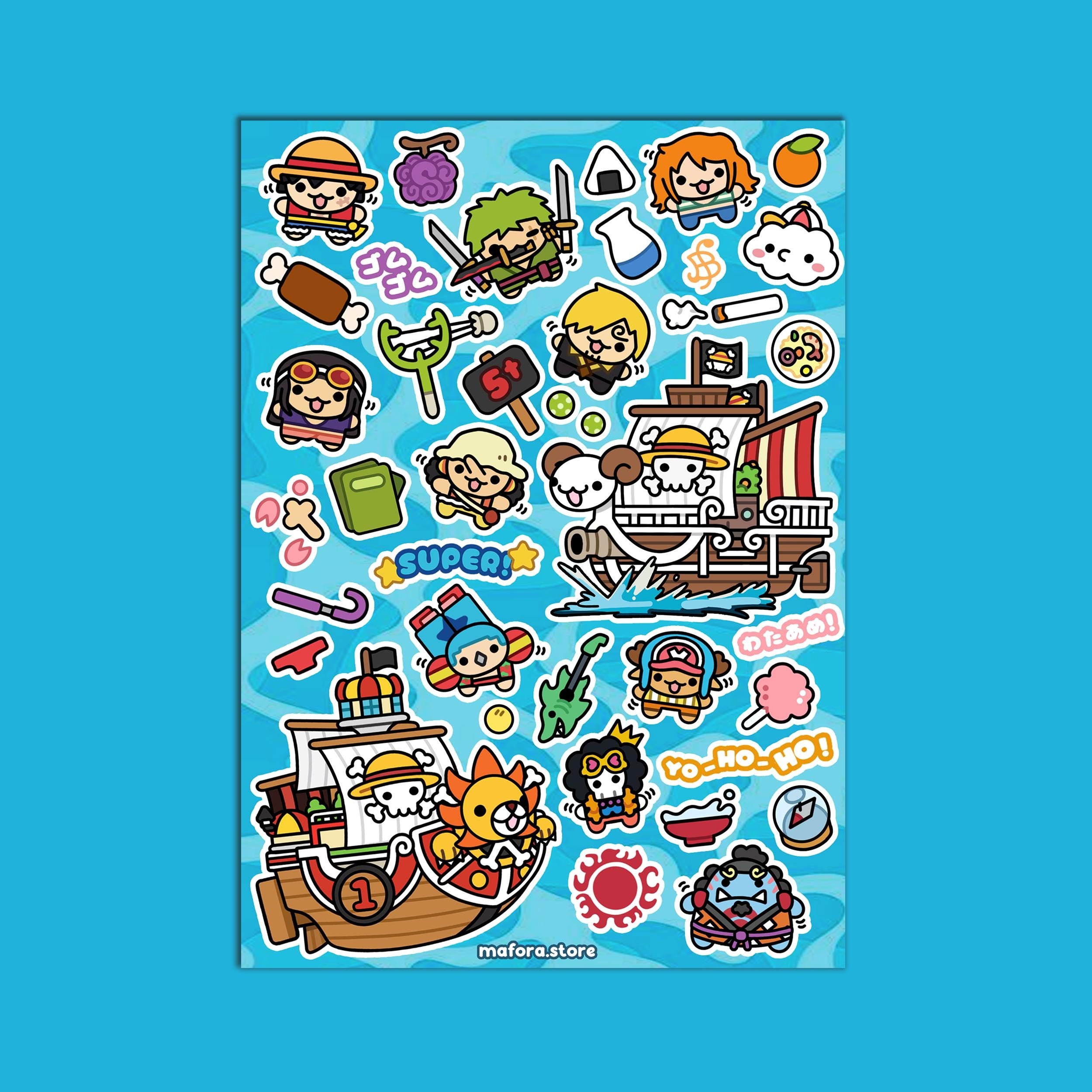 Tiny Pirates! | Premium Sticker Sheet