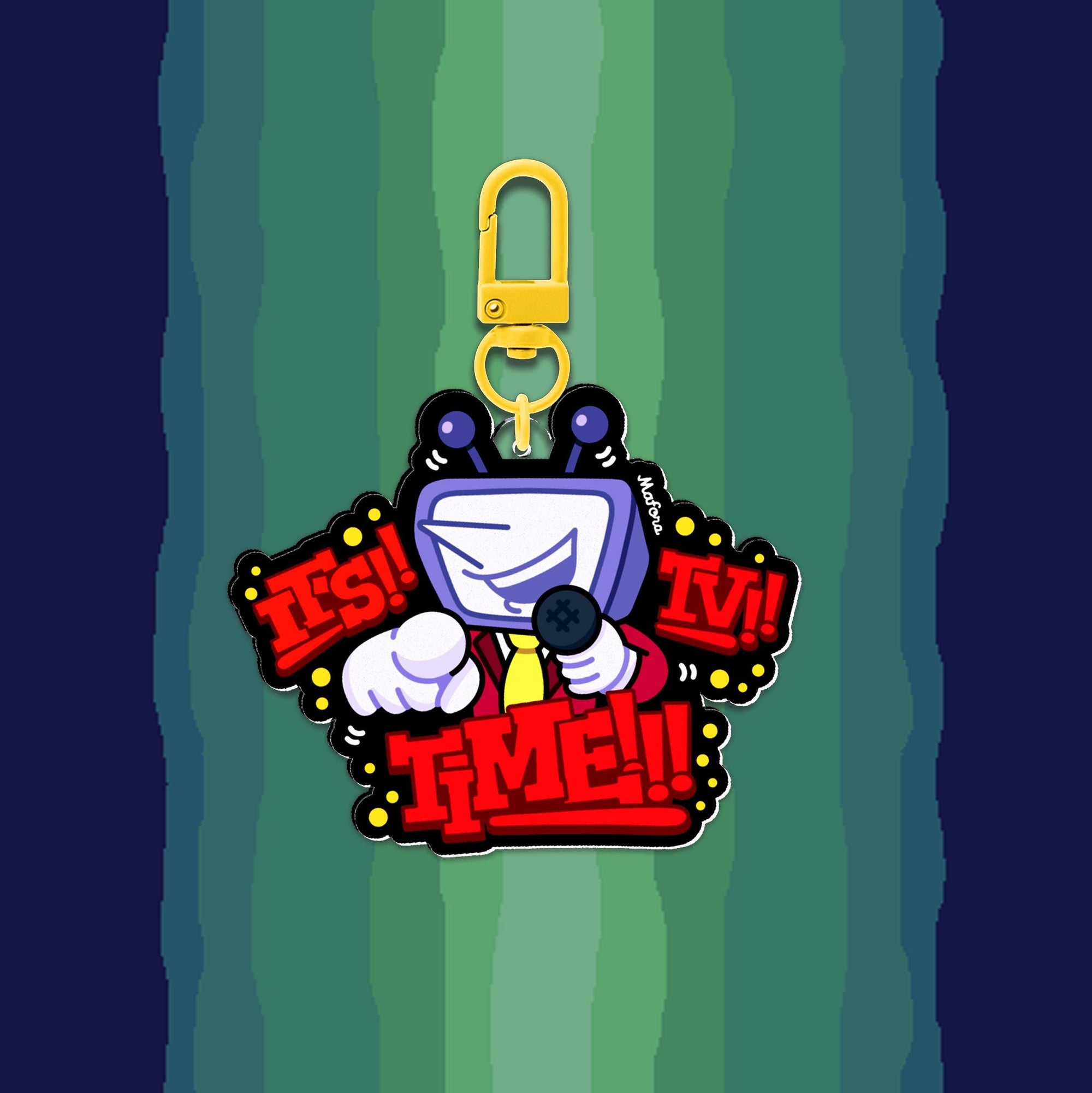 It's TV TIME! | Acrylic Keychain