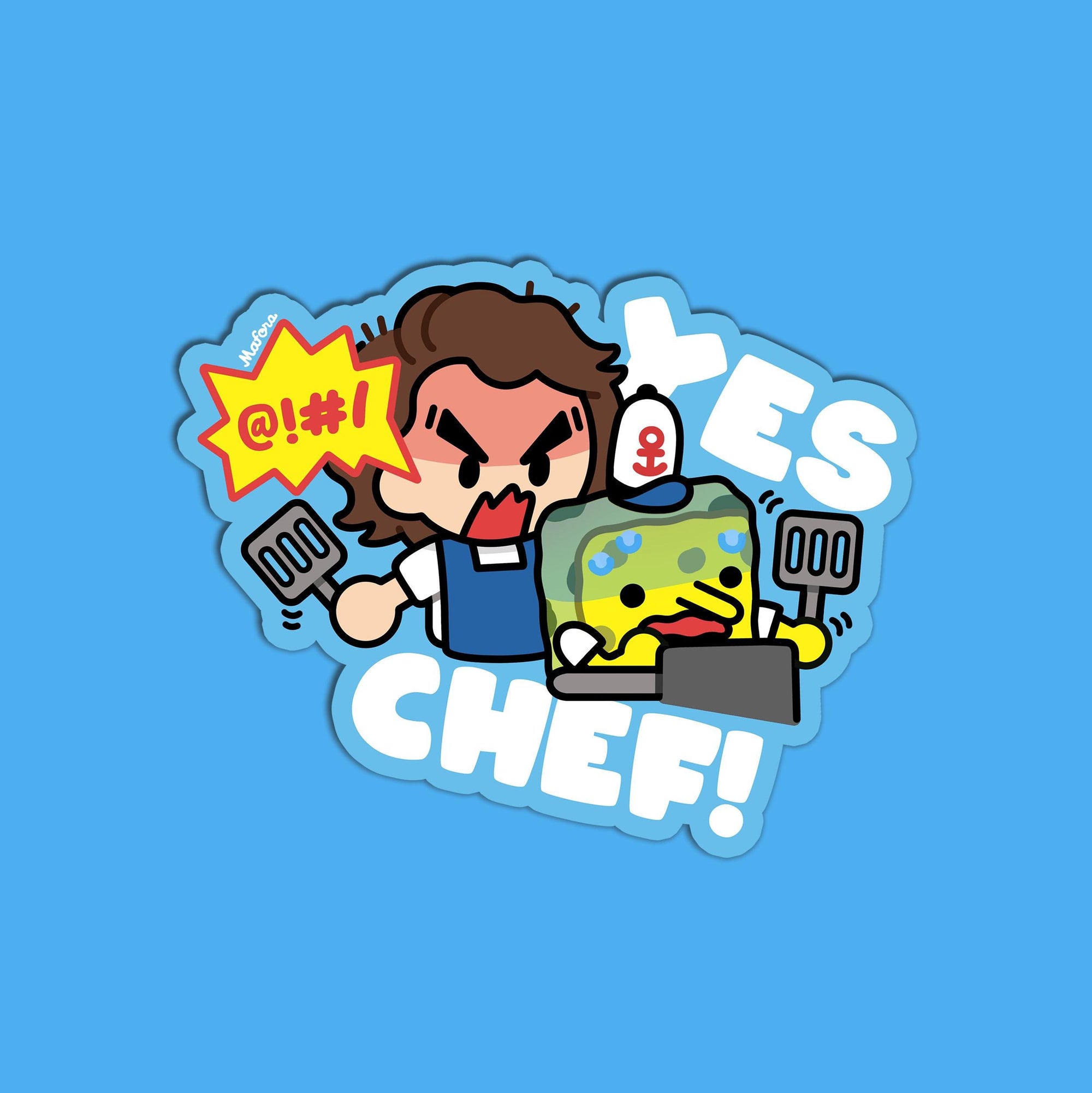 Yes Chef! | Vinyl Sticker