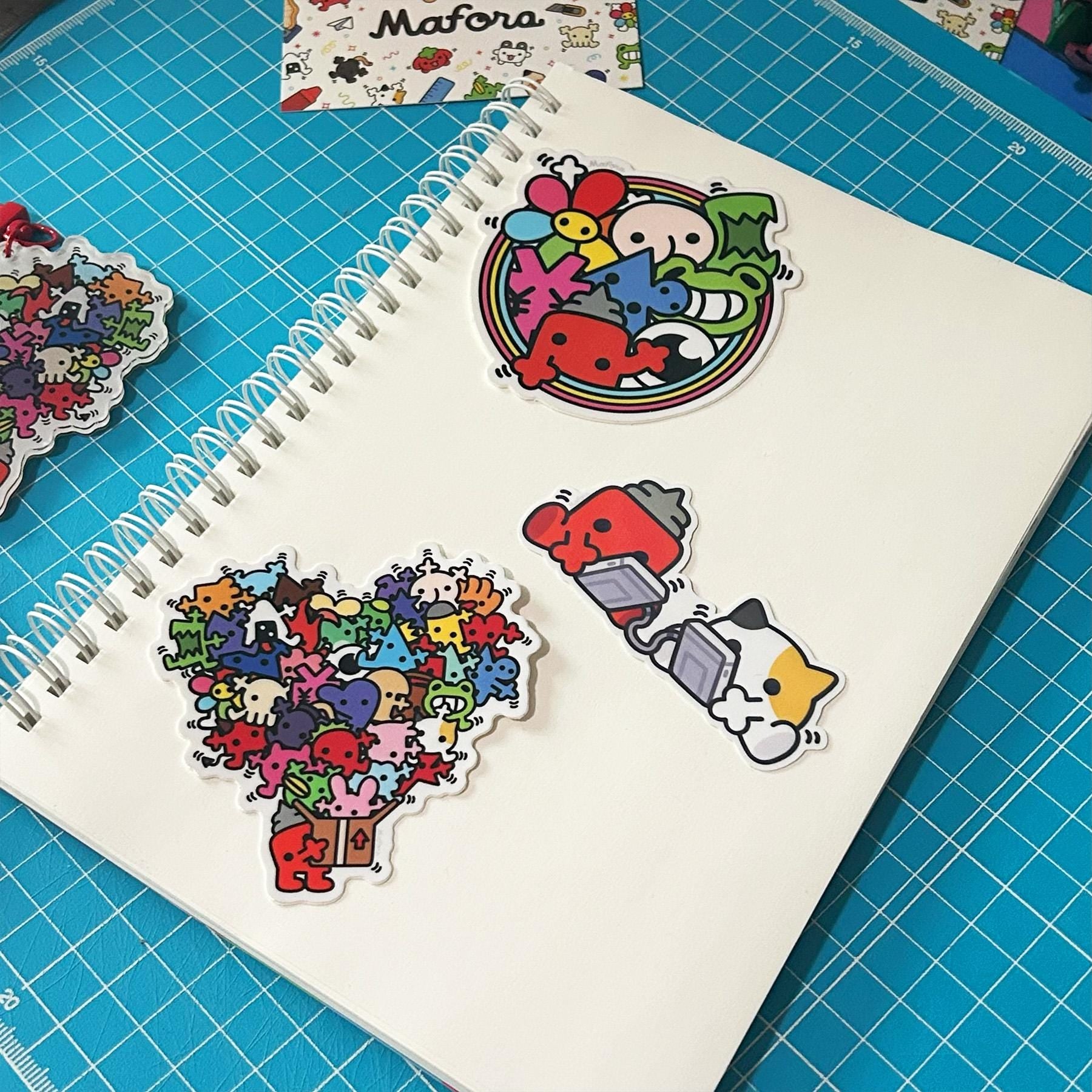 Mafora - Sticker Collecting Time! | Sticker Book