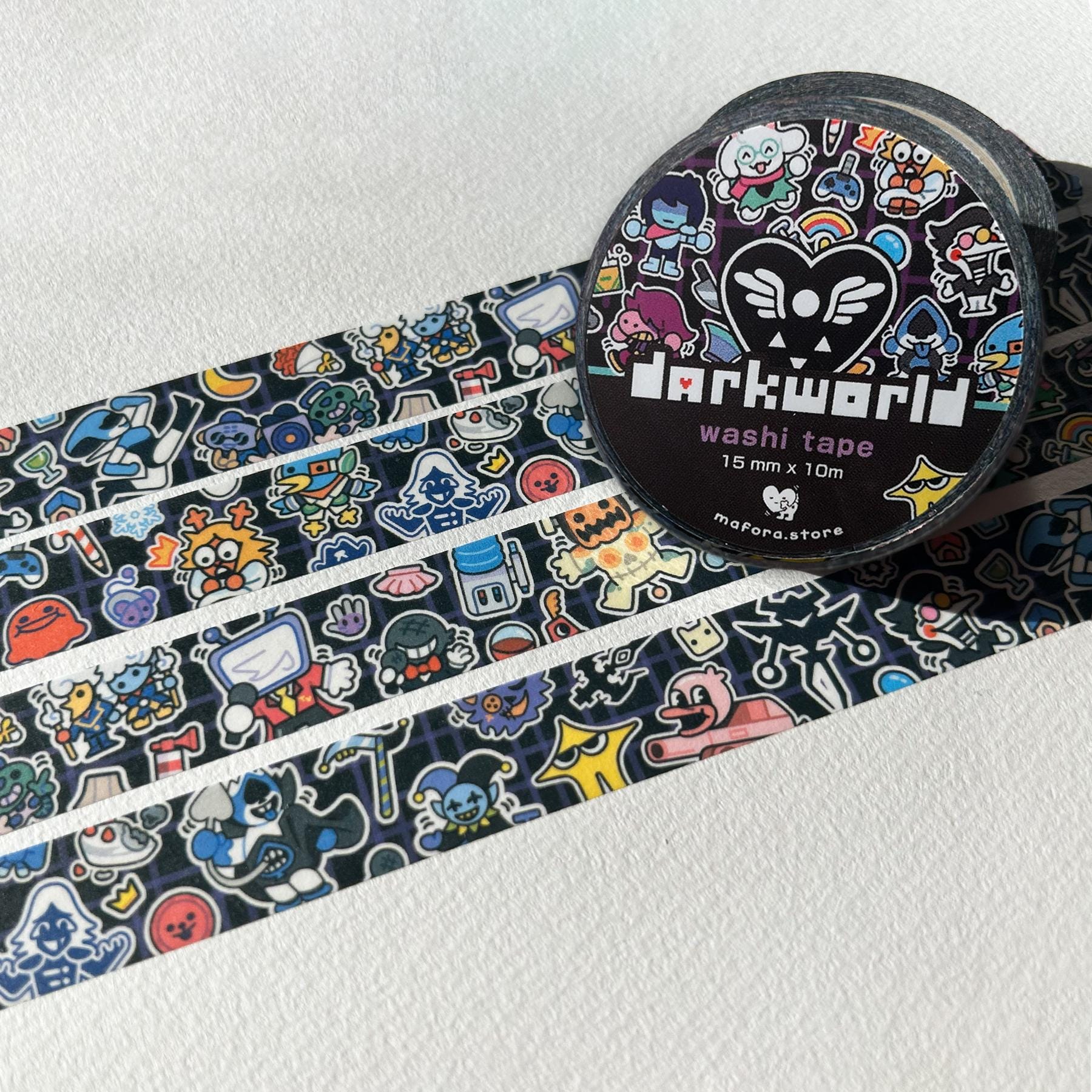 Darkworld! | Washi Tape (15mm x 10m)