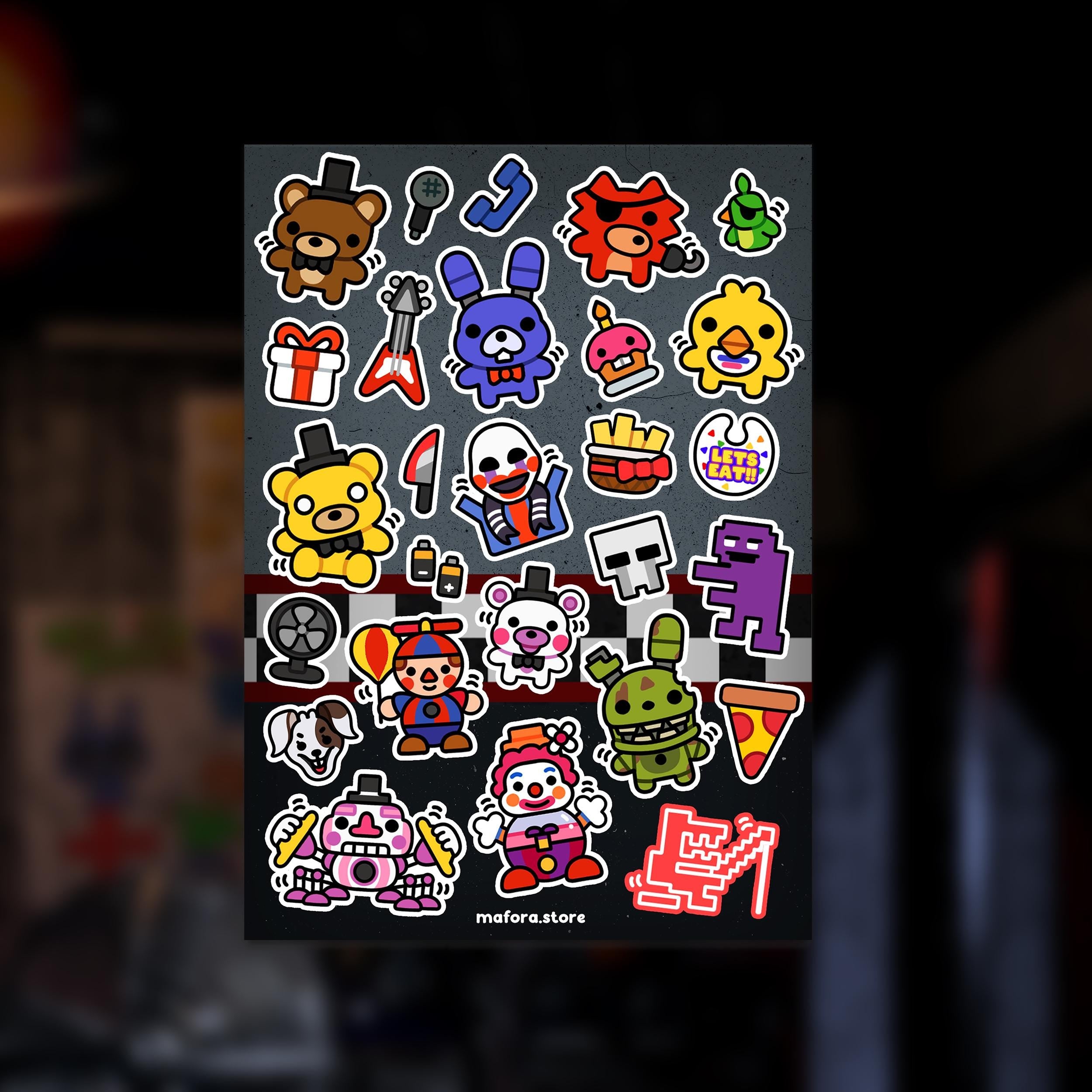 ANIMATRONIC! | Premium Sticker Sheet