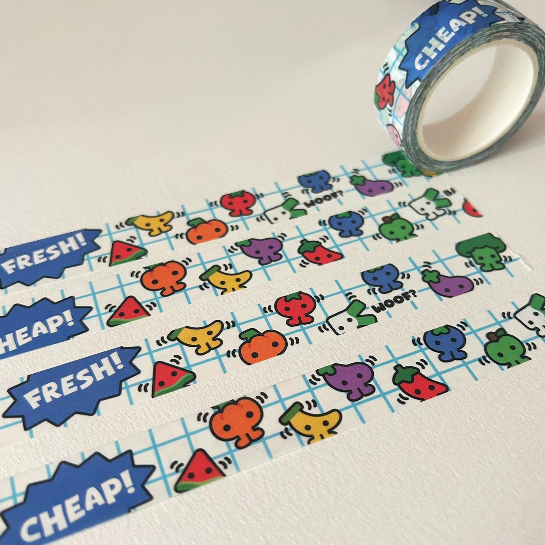Produce Pals | Washi Tape (15mm x 10m)