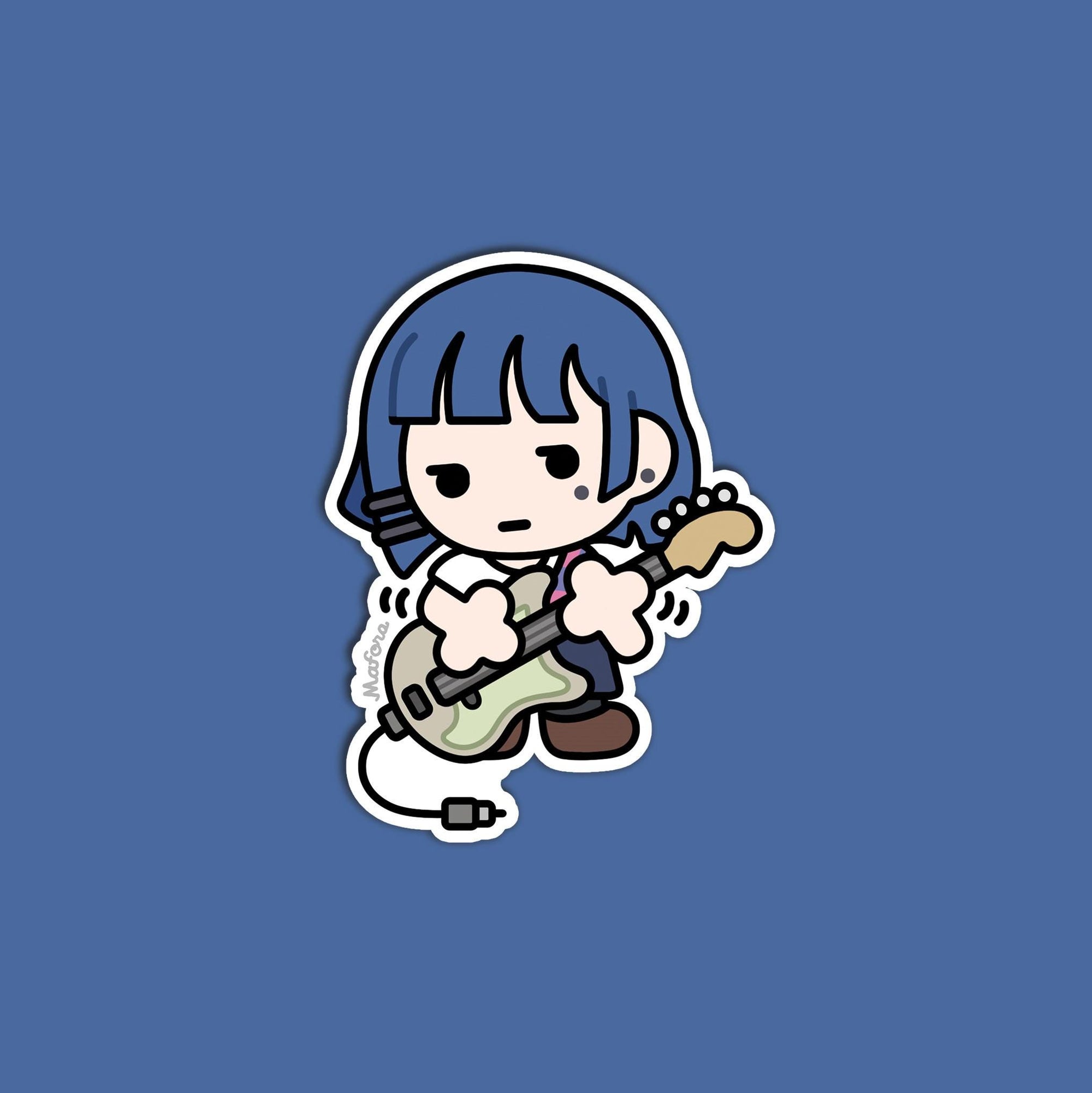 Chill Bassist  | Vinyl Sticker