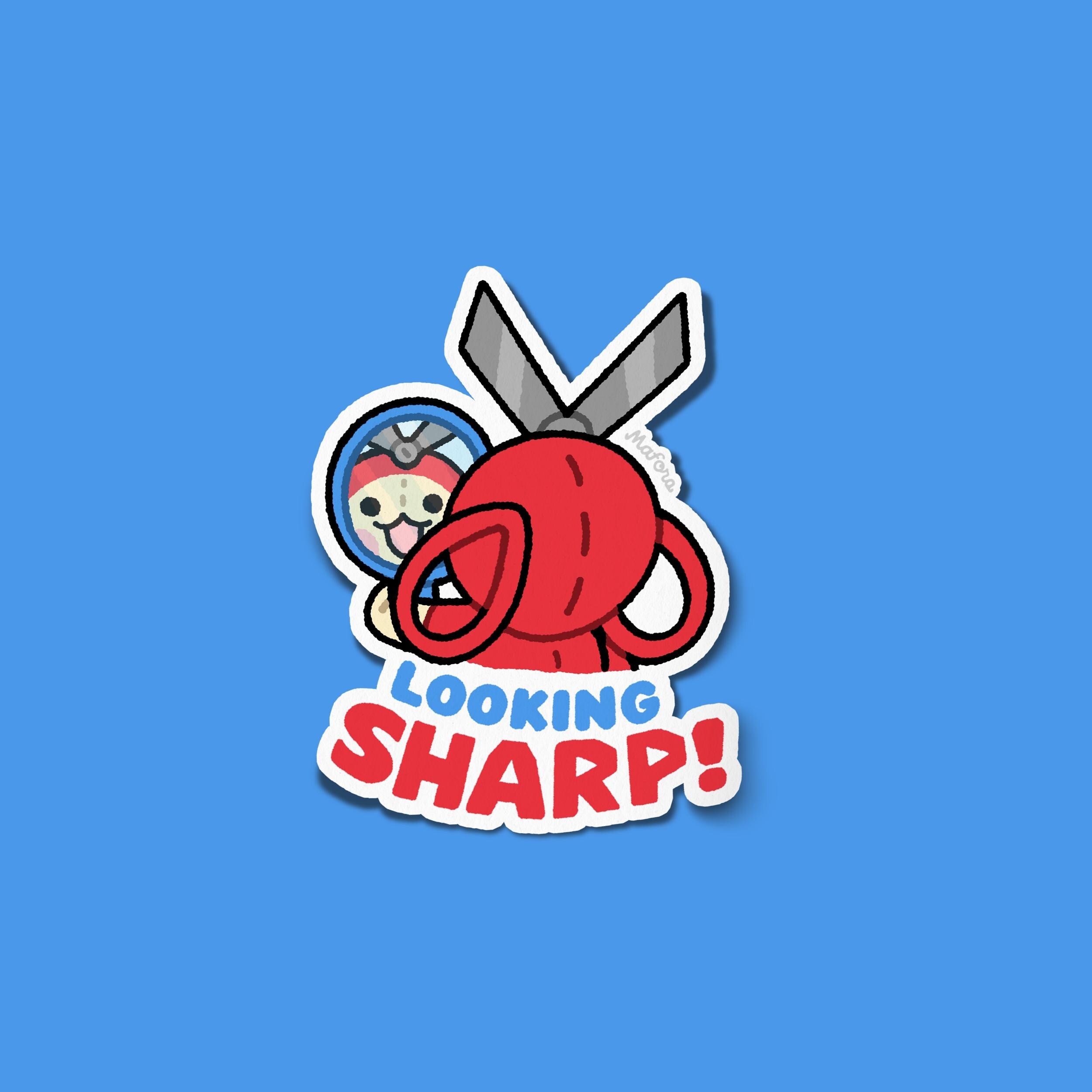 Looking Sharp! | Vinyl Sticker